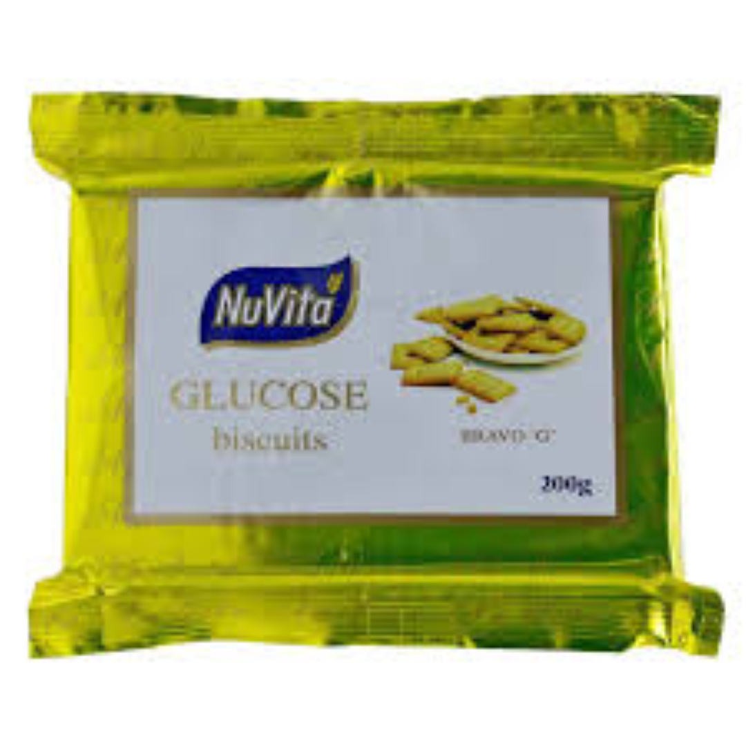 NUVITA BRAVO G GLUCOSE BISCUIT 200G